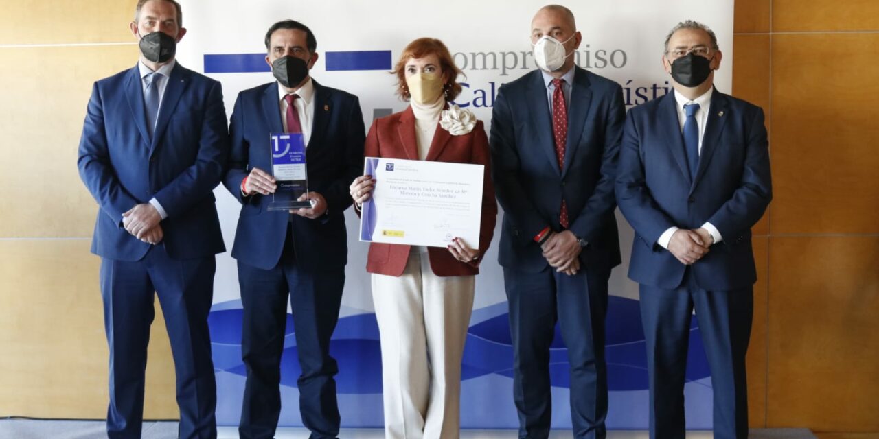 SICTED Murcia, primer premio nacional al Mejor Equipo Gestor SICTED