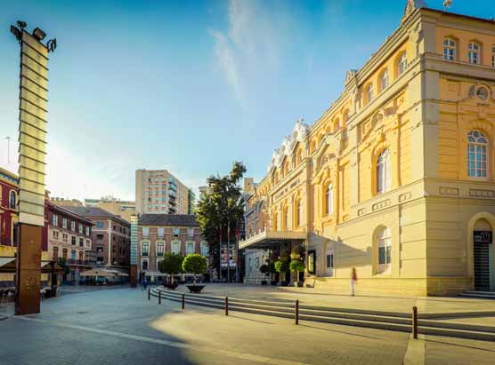 Visit the Romea Theatre - Tourism in Murcia