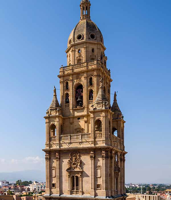 Climb the tower of the Cathedral - Tourism in Murcia