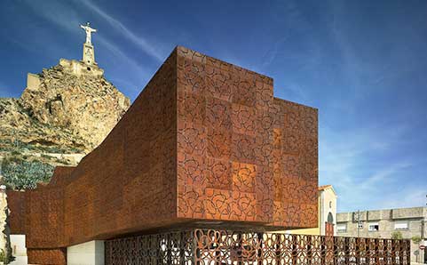 centro de visitantes de Monteagudo, Castillo de Monteagudo, Cristo de Monteagudo - Turismo de Murcia
